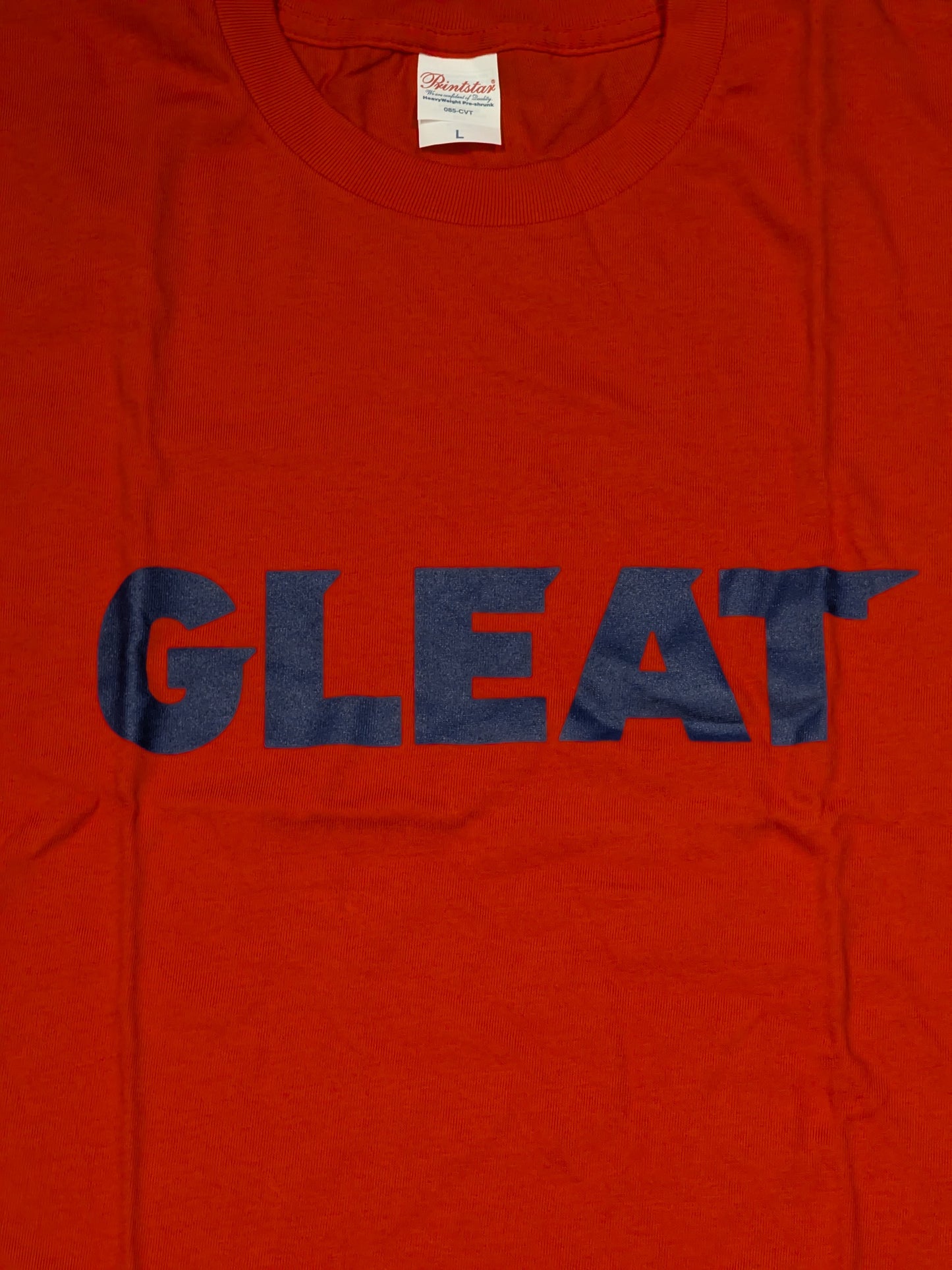 GLEAT ロゴ Tシャツ(レッド)
