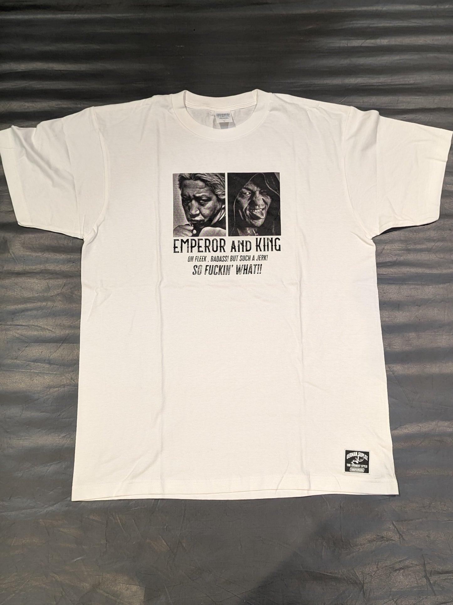 鈴木みのる&高山善廣「"EMPEROR and KING"」Tシャツ