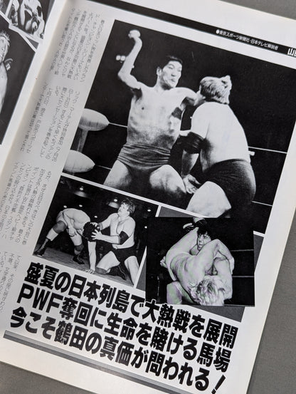 【半券付】★PWF・AWA 2大選手権★ 84グランド・チャンピオン・カーニバルⅢ