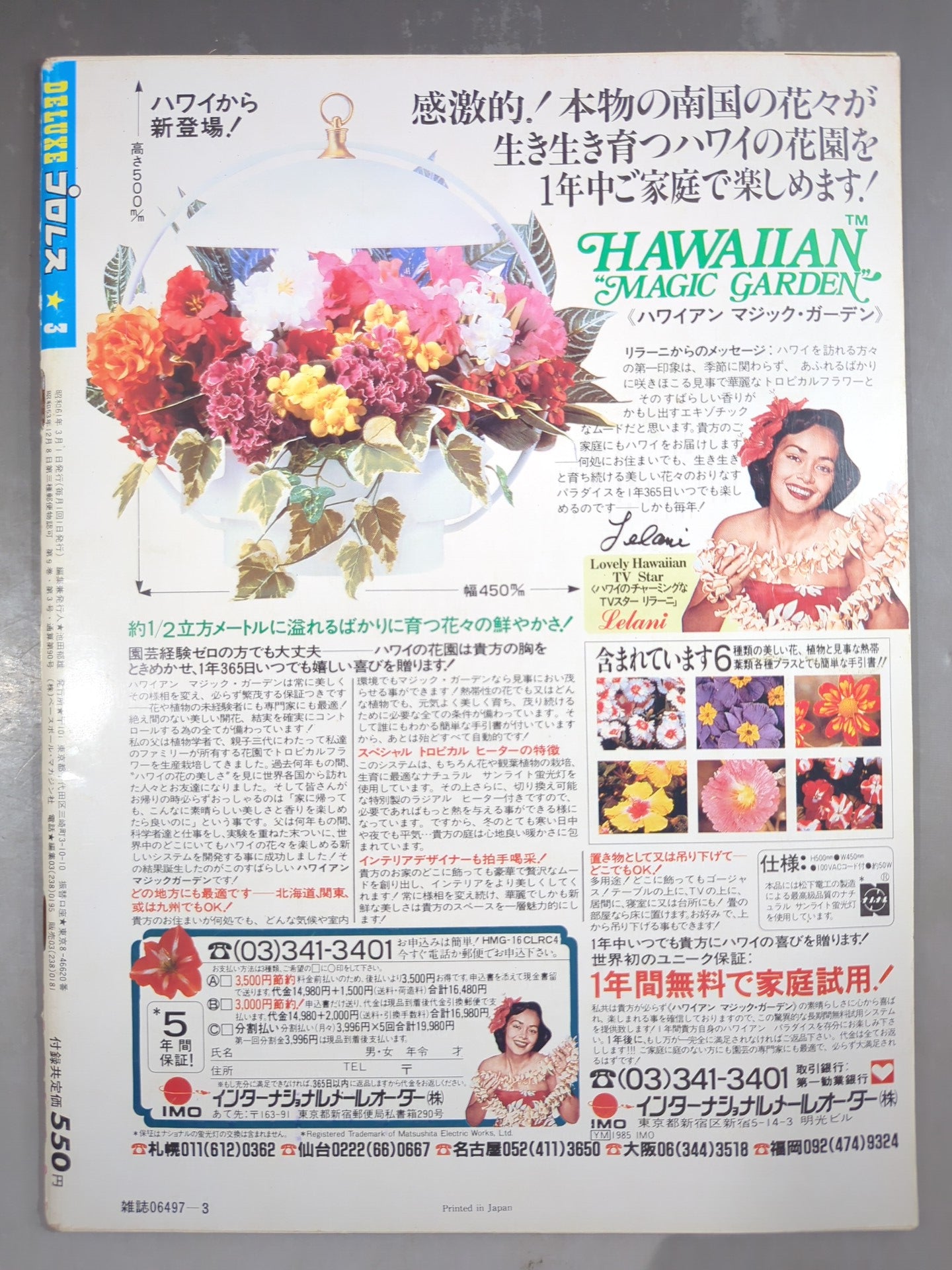 デラックスプロレス 1986年3月号