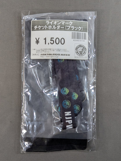 Lion Mark  Ticket holder (blue× yellow)