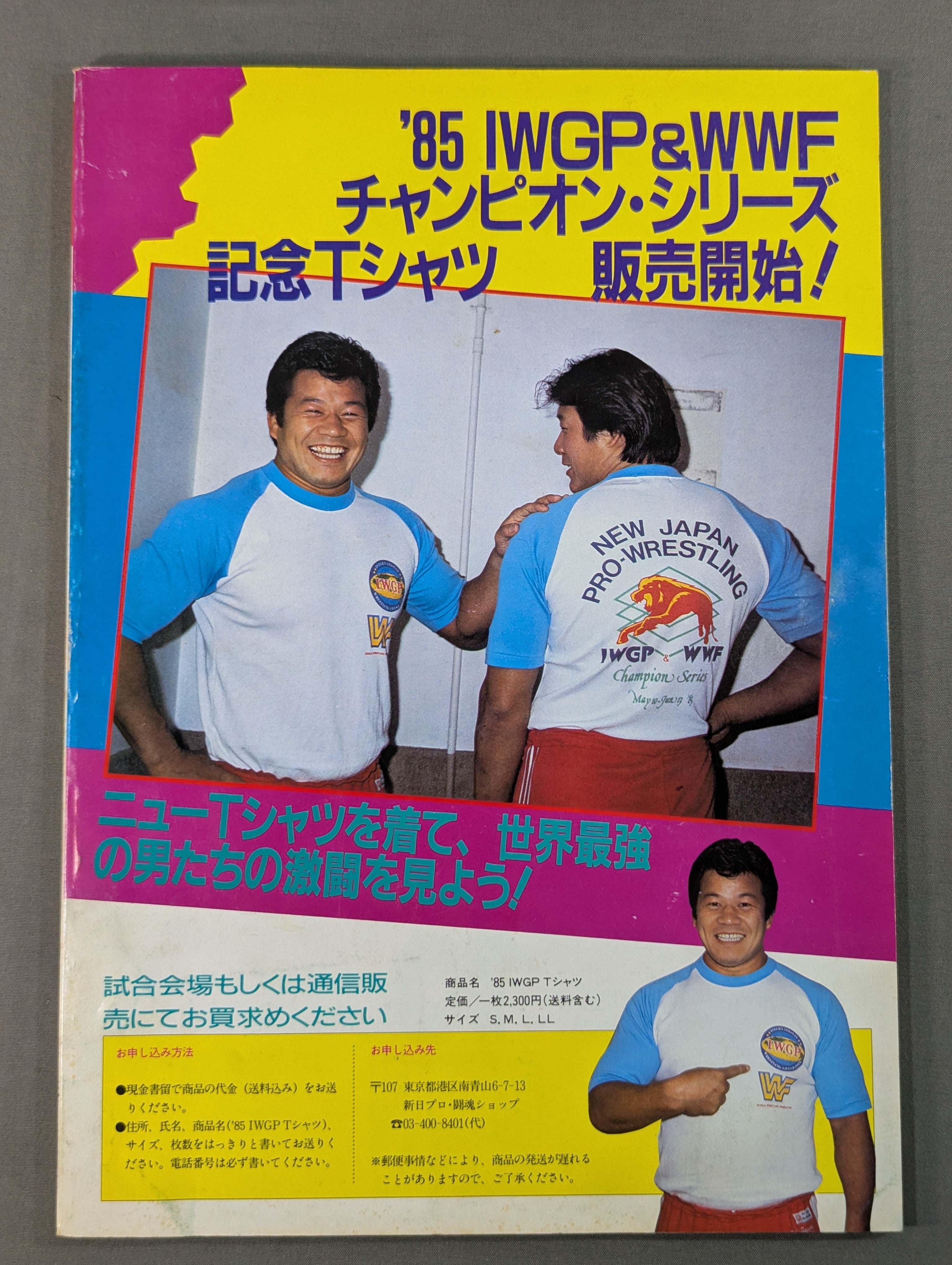 半券＆記事切り抜き付】☆猪木vsホーガン IWGP戦☆ 闘魂スペシャル17