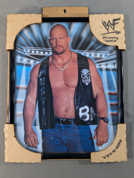 WWF ストーン・コールド・スティーブ・オースチン フレームフォト