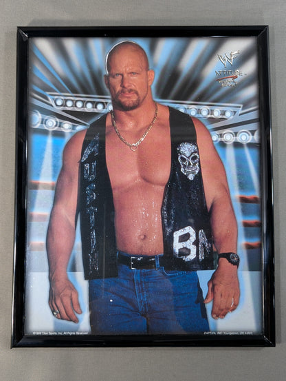 WWF Stone Cold Steve Austin Frame Photo