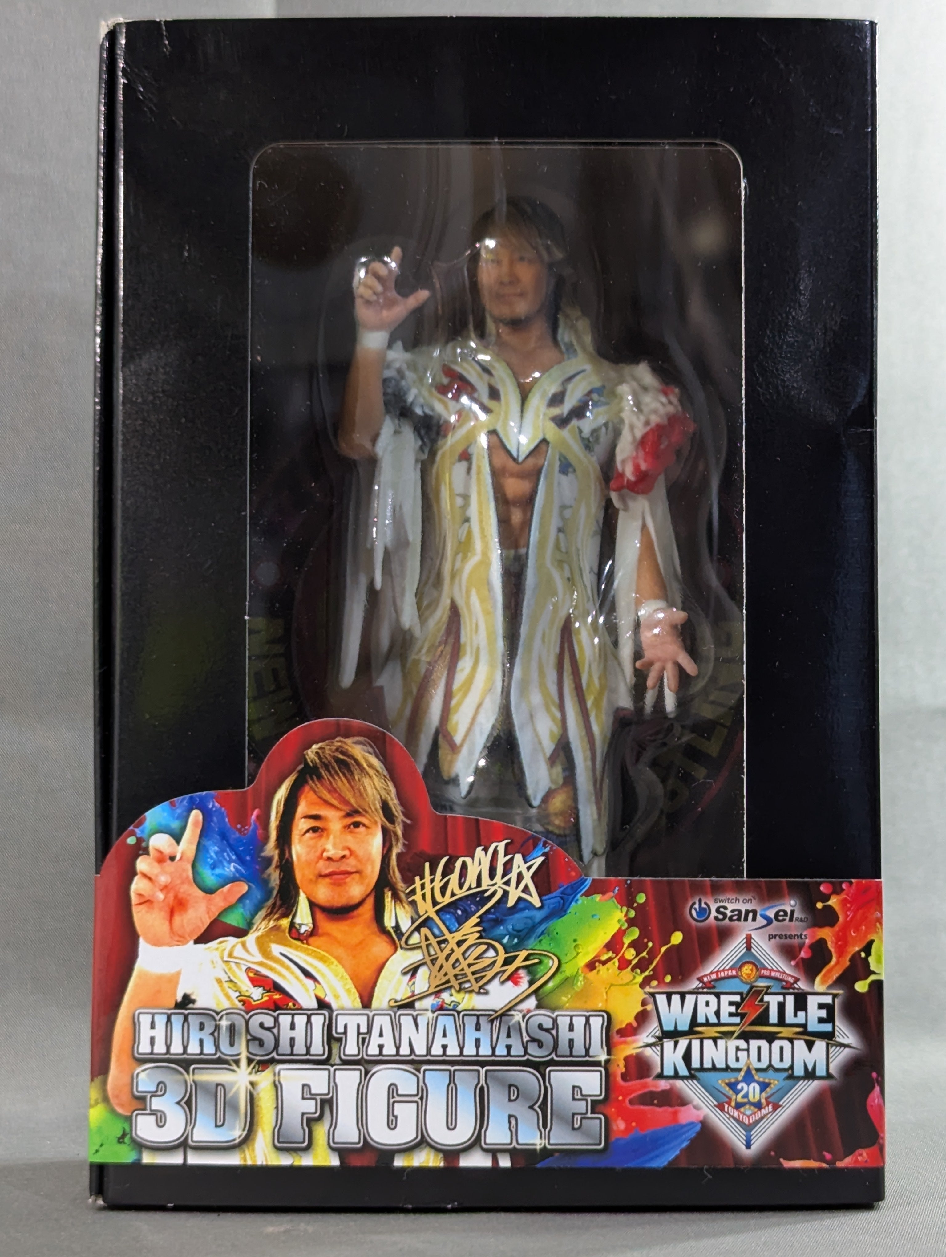 SUPER7 棚橋弘至フィギュア 棚橋弘至 引退試合コスチューム 特製3Dフィギュア ☆東京ドーム大会