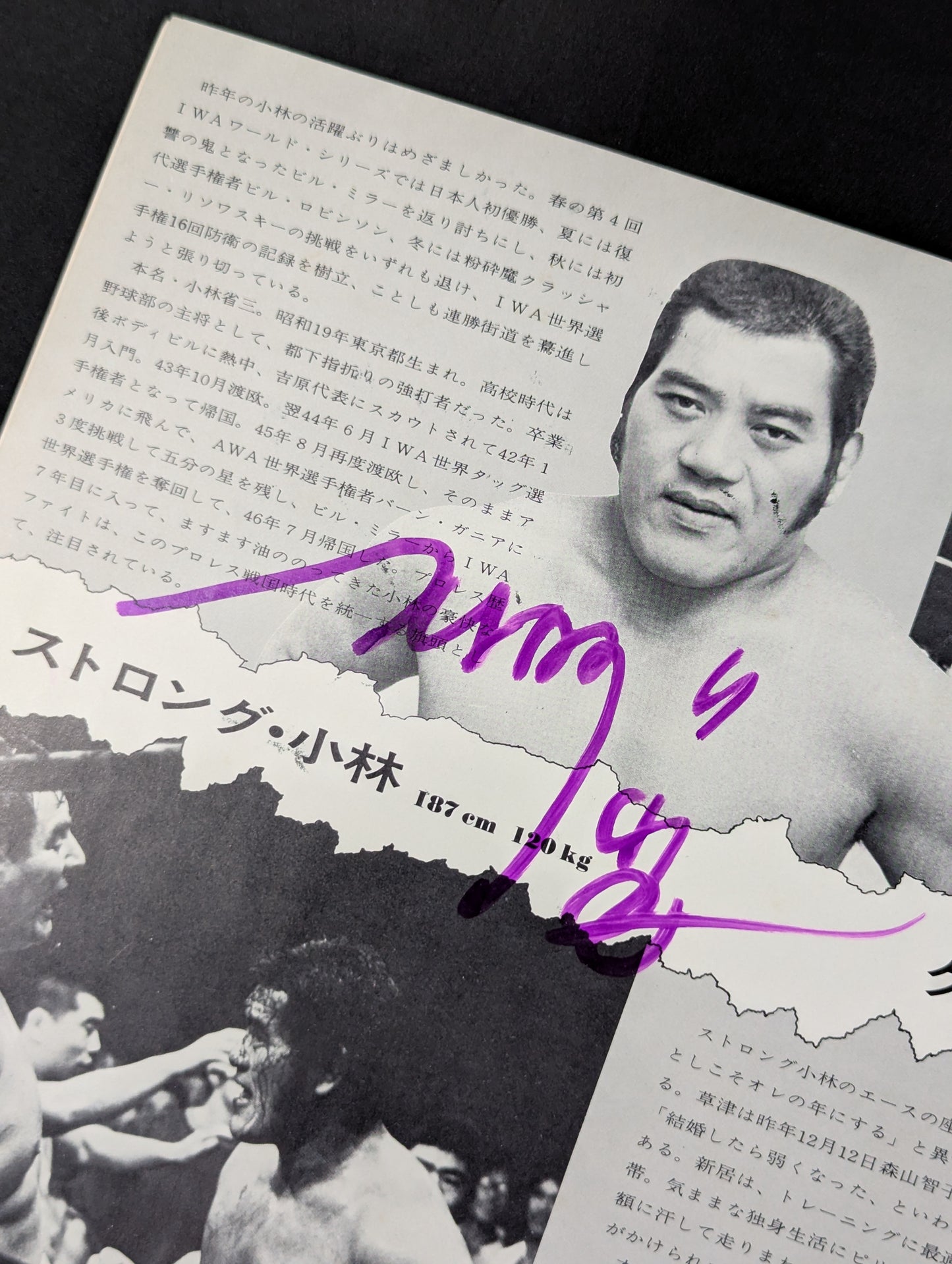 【9選手 直筆サイン入り】73新春パイオニア・シリーズ