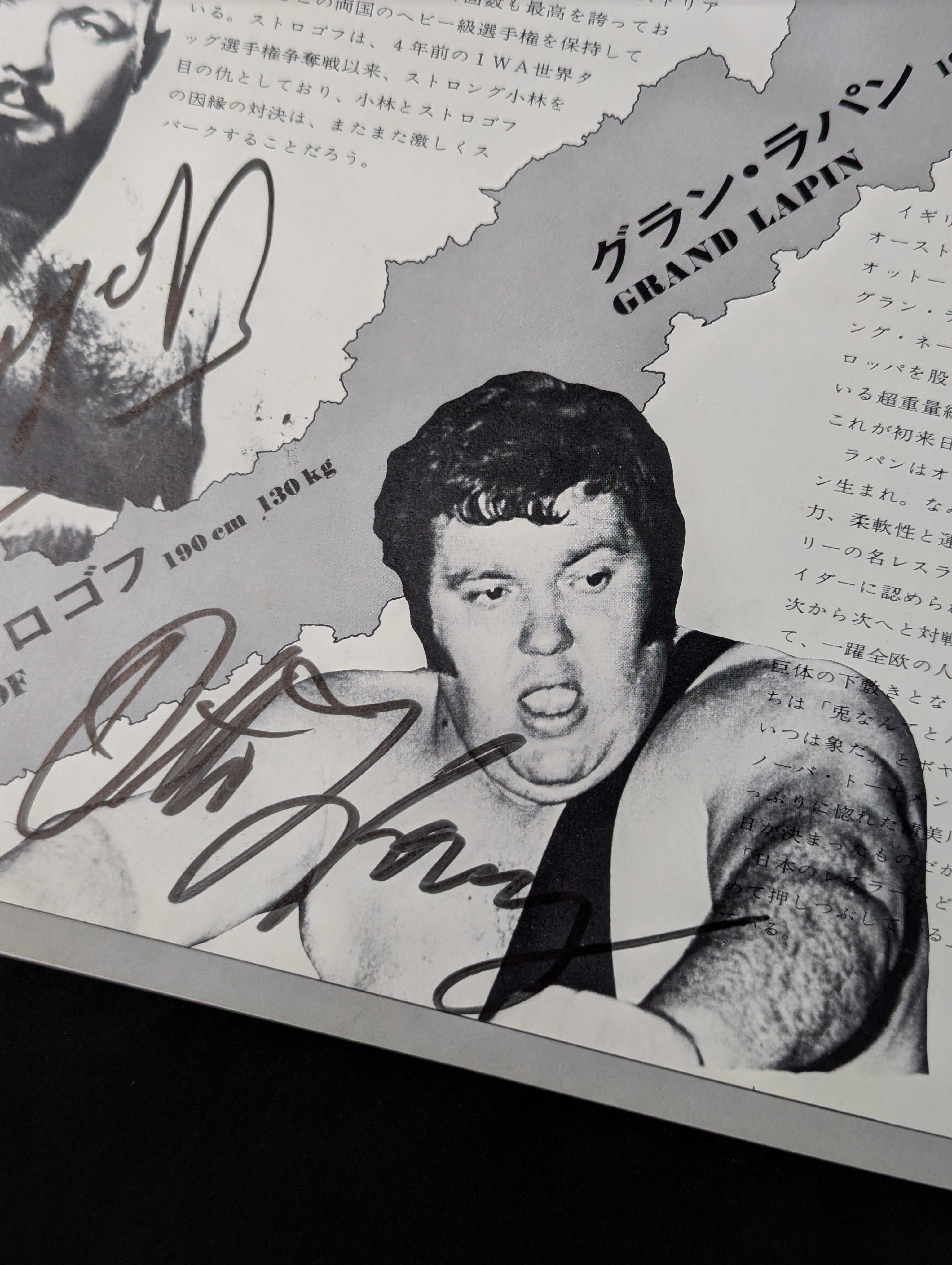 9選手 直筆サイン入り】73新春パイオニア・シリーズ – 闘道館