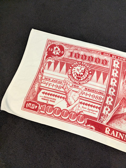Kazuchika Okada  "Rainmaker Dollar" Bath Towel (2020)