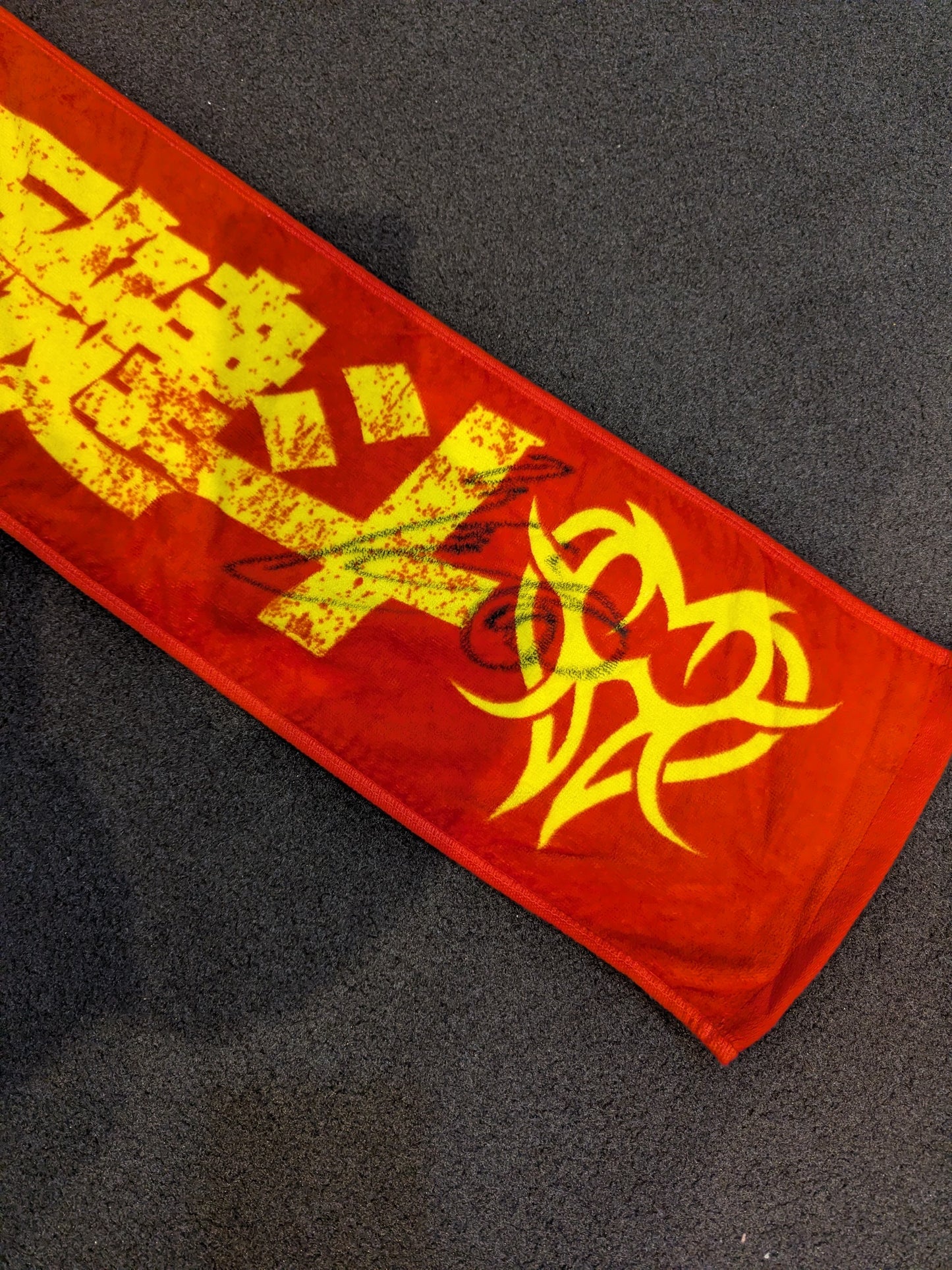 【hand signed autograph】 Kento Miyahara " The best ace in Japan Pro Wrestling!" Muffler towel