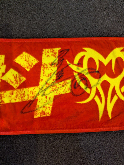 【hand signed autograph】 Kento Miyahara " The best ace in Japan Pro Wrestling!" Muffler towel