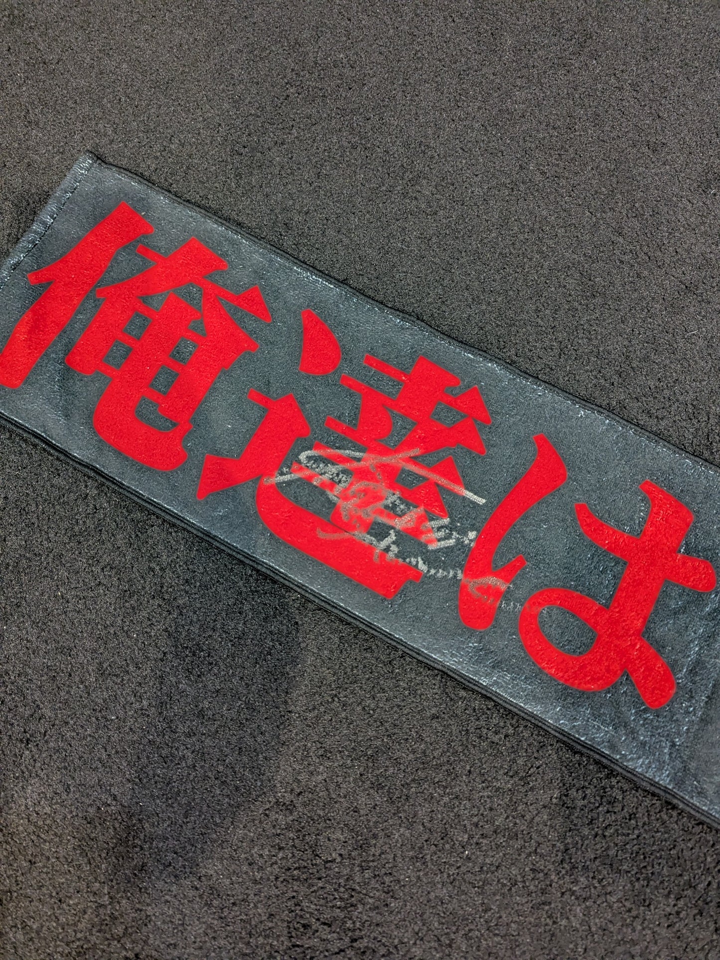 [2 fighters hand signed autograph ] HAVOC: "We are HAVOC!" Muffler towel
