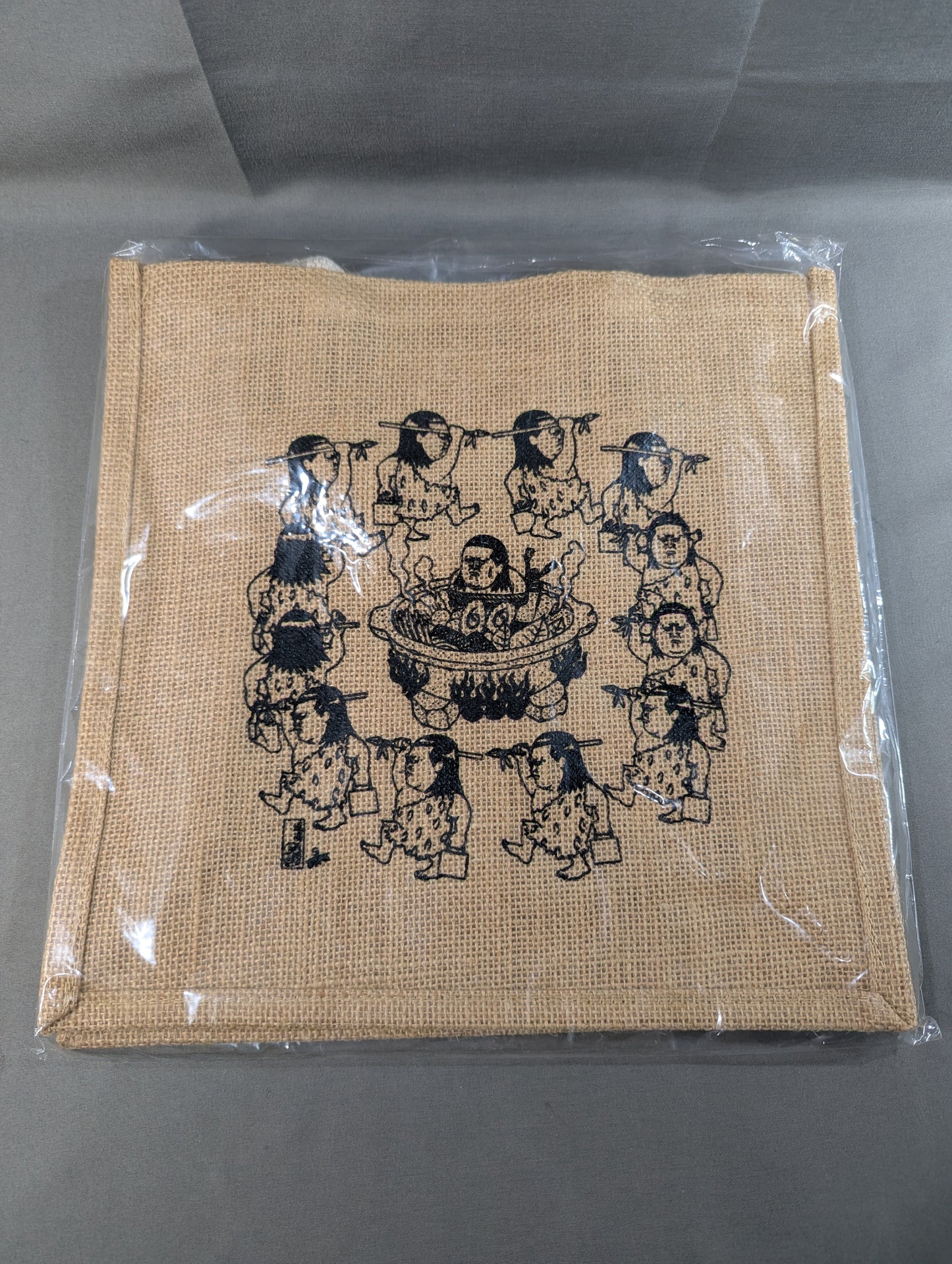大鷲透 麻バッグ