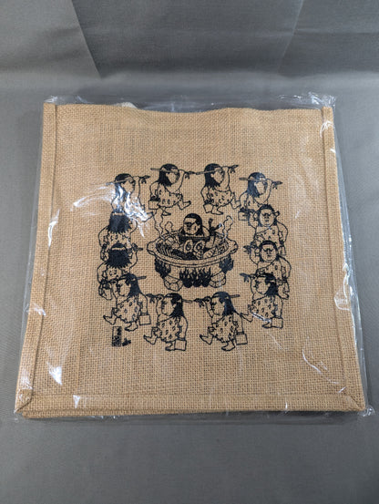 大鷲透 麻バッグ