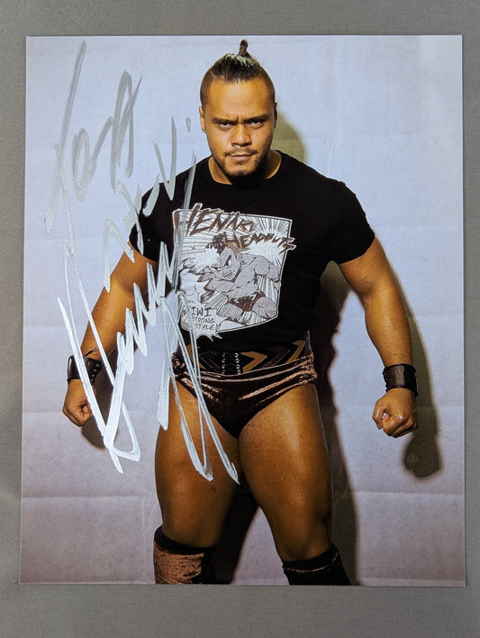 Aaron Henare hand signed autograph  Pro-Photo ①