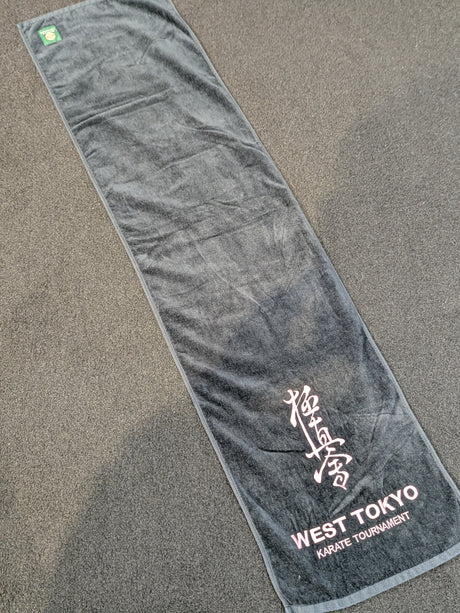 極真会館「WEST TOKYO」フェイスタオル
