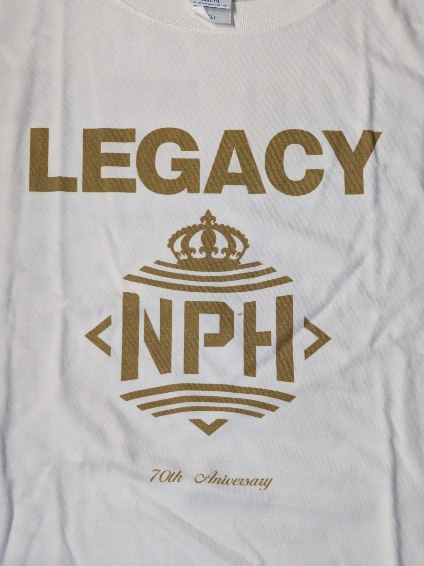 NPH 日本プロレス殿堂会「LEGACY」Tシャツ