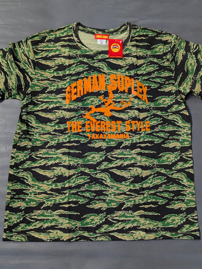 高山善廣「GERMAN SUPLEX 」Tシャツ③(迷彩)