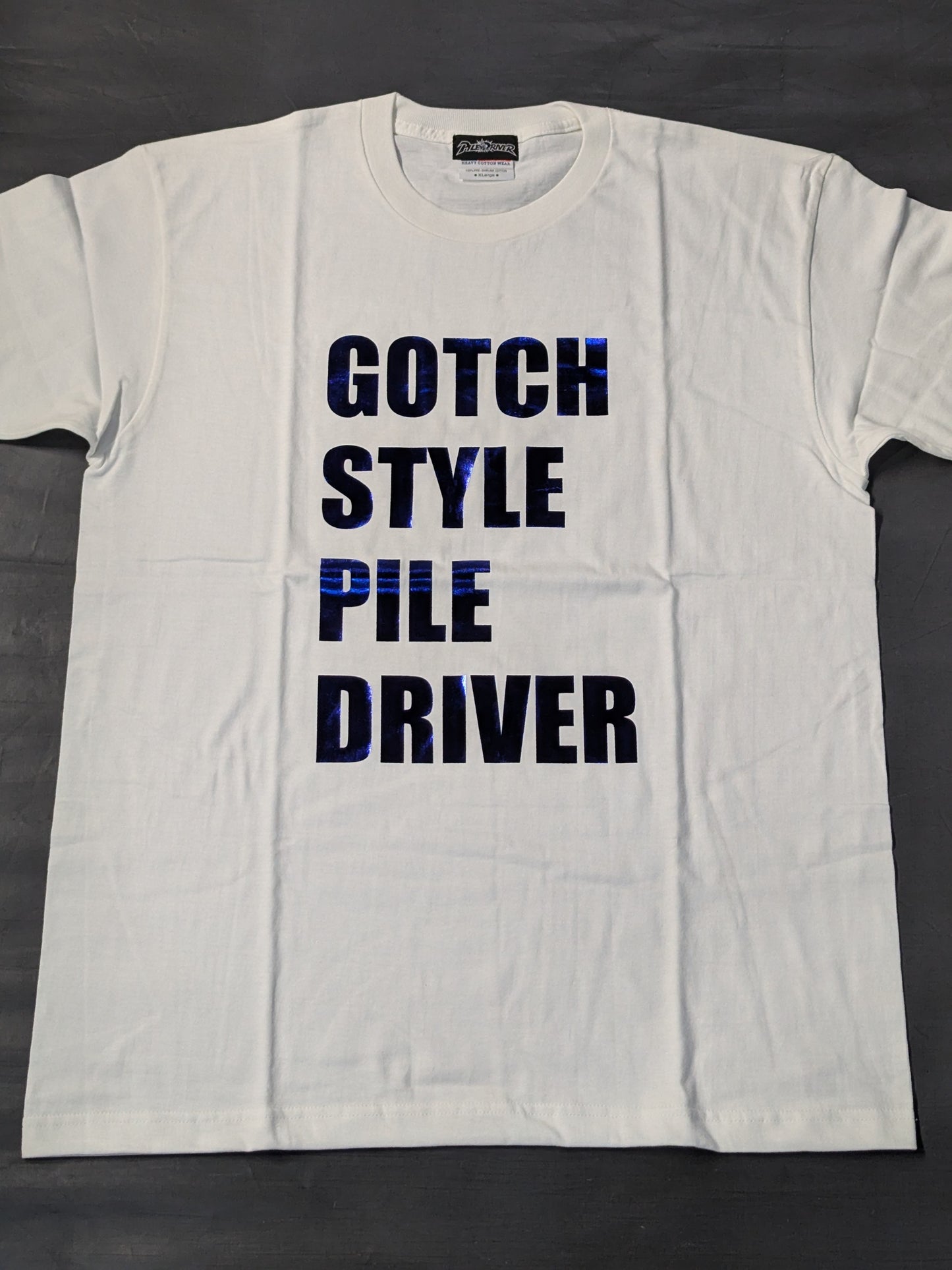 鈴木みのる「GOTCH STYLE PILE DRIVER」Tシャツ⑥