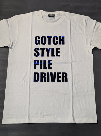 鈴木みのる「GOTCH STYLE PILE DRIVER」Tシャツ⑥