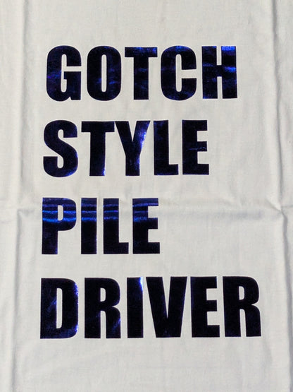 鈴木みのる「GOTCH STYLE PILE DRIVER」Tシャツ⑥