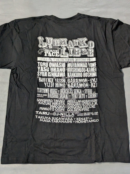 ルチャンコ・リブレ 2015 Tシャツ①(ブラック)