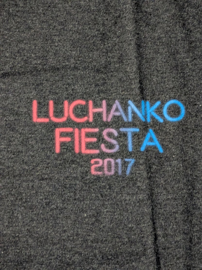 ルチャンコ・フィエスタ 2017 Tシャツ①(グレー)