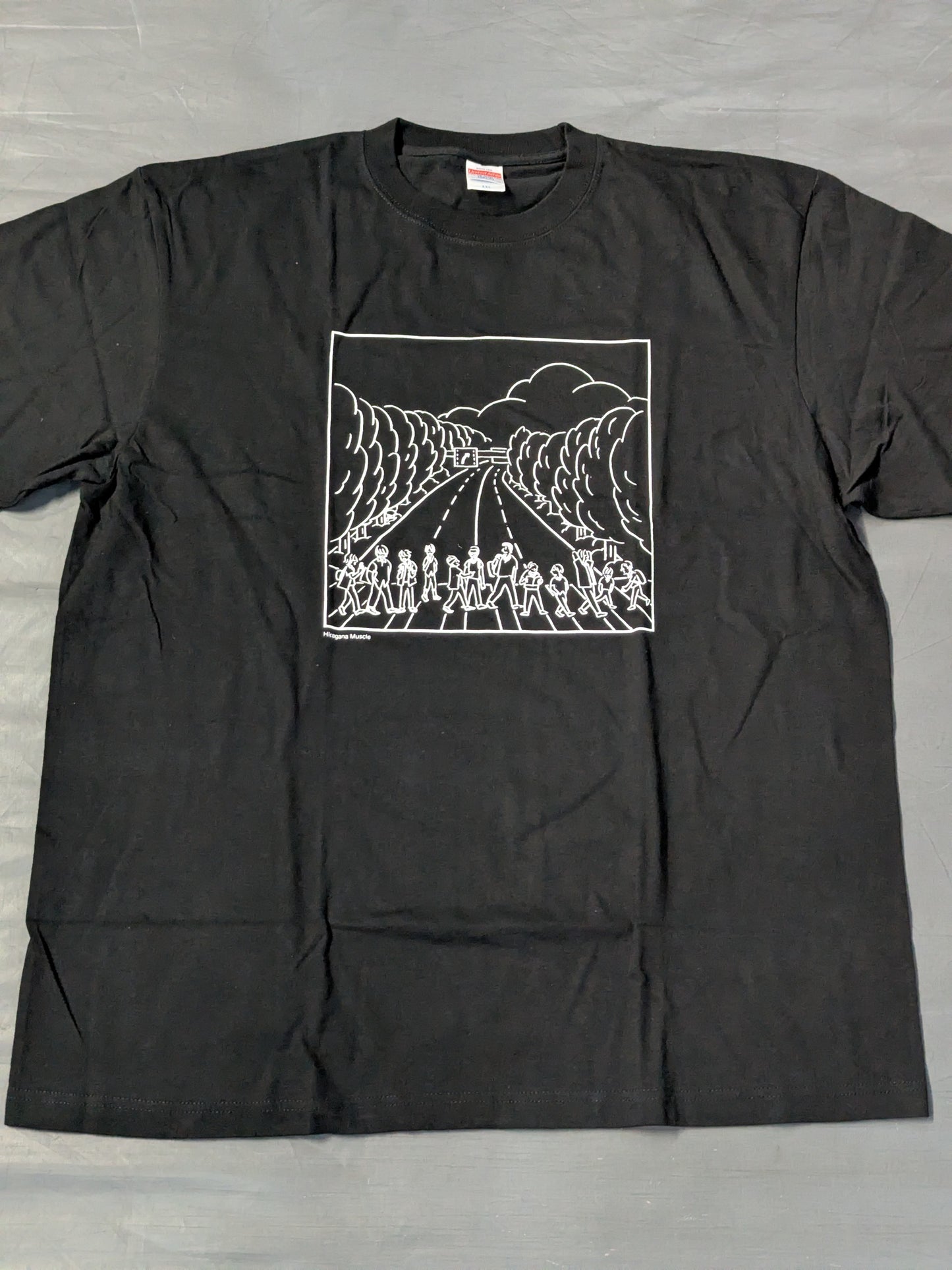 ひらがなまっする Tシャツ