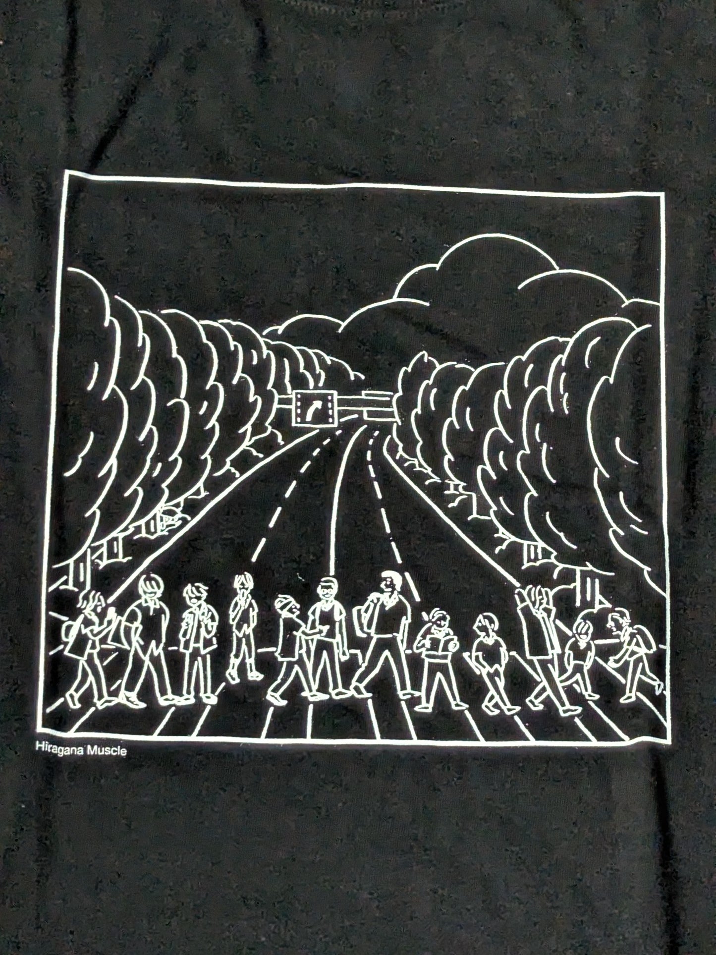 ひらがなまっする Tシャツ