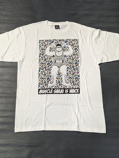 マッスル坂井「MUSCLE SAKAI IS WACK」Tシャツ