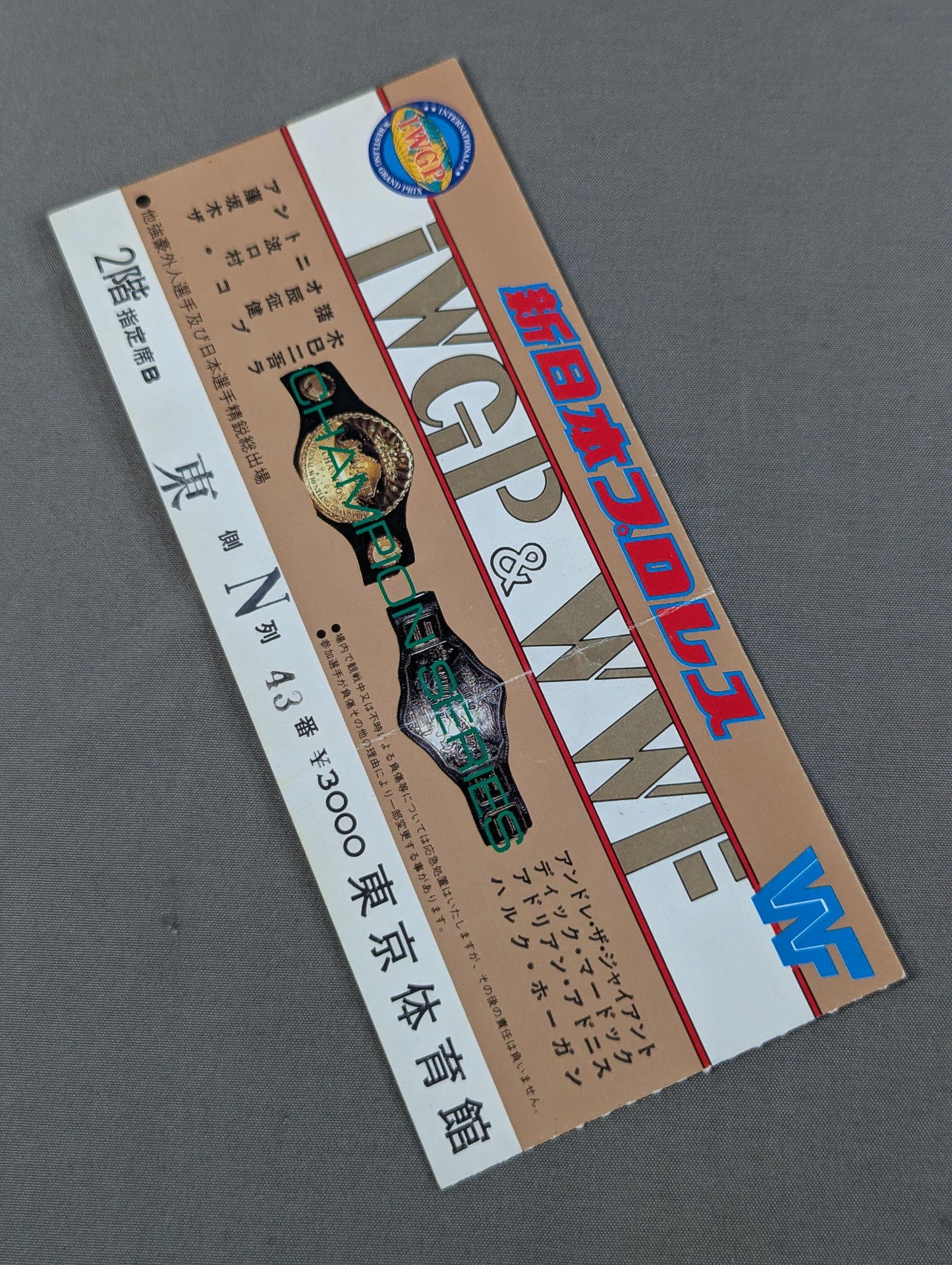 85IWGP＆WWFチャンピオン・シリーズ