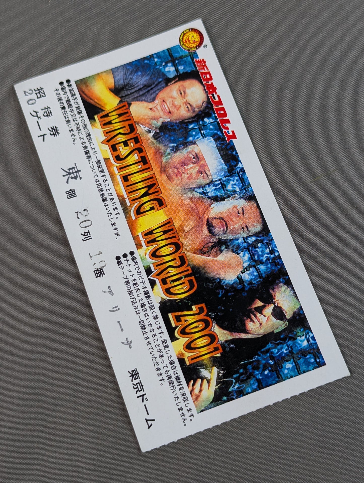 WRESTLING WORLD 2001