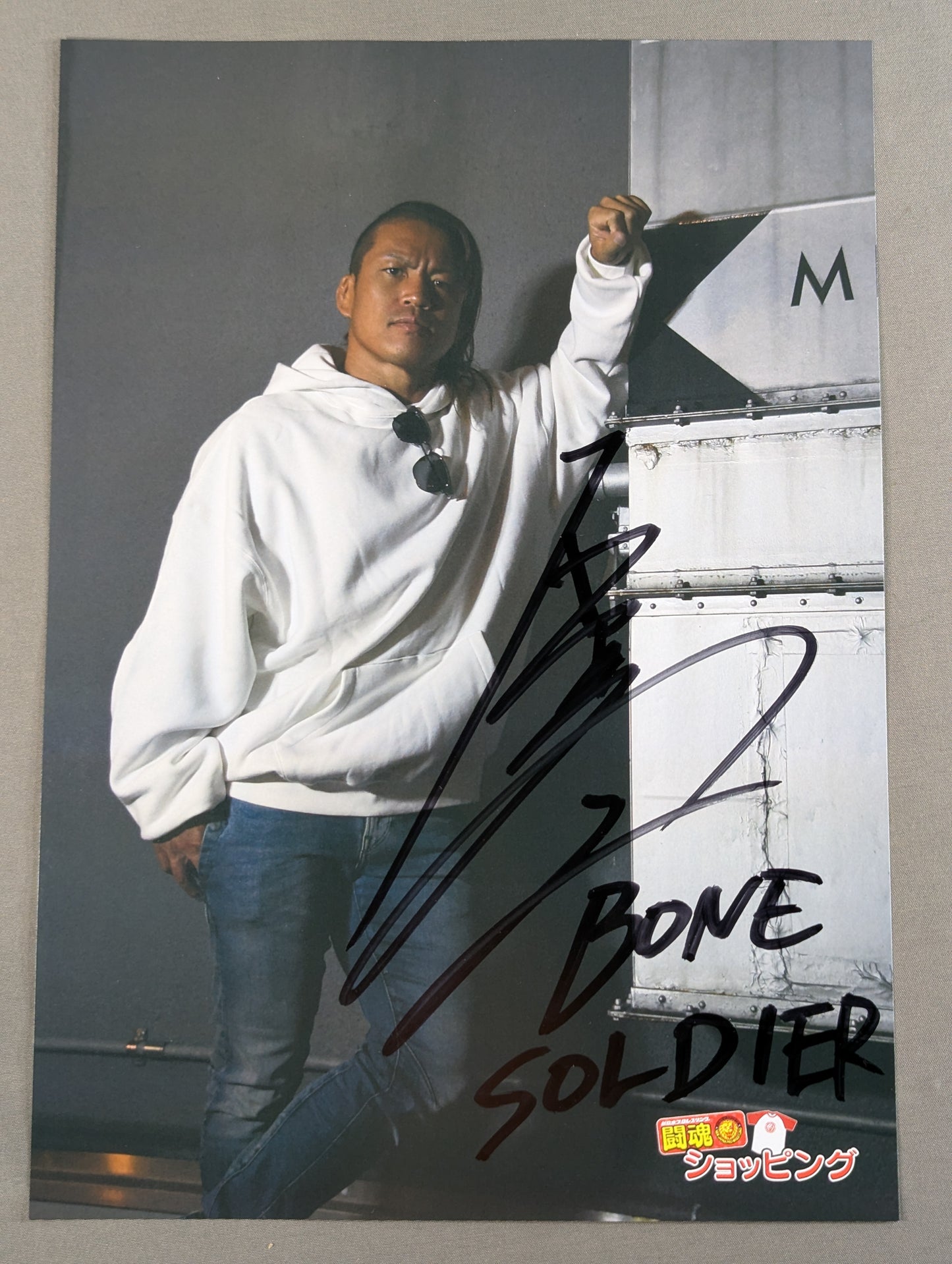 ★BONE SOLDIER★ 石森太二 直筆サイン入りポートレート(A-7)