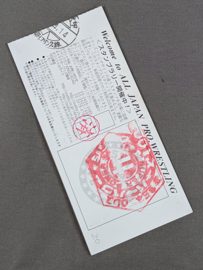 2001スーパーパワーin武道館 全日本プロレスvs新日本プロレス 対抗戦