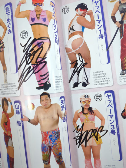 【15名直筆サイン入り】週刊プロレス別冊127「2016 保存版プロレスラー全身写真名鑑」