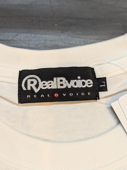Heisei Kamen Rider ×Hiroshi Tanahashi × RealBvoice T-shirt (White)