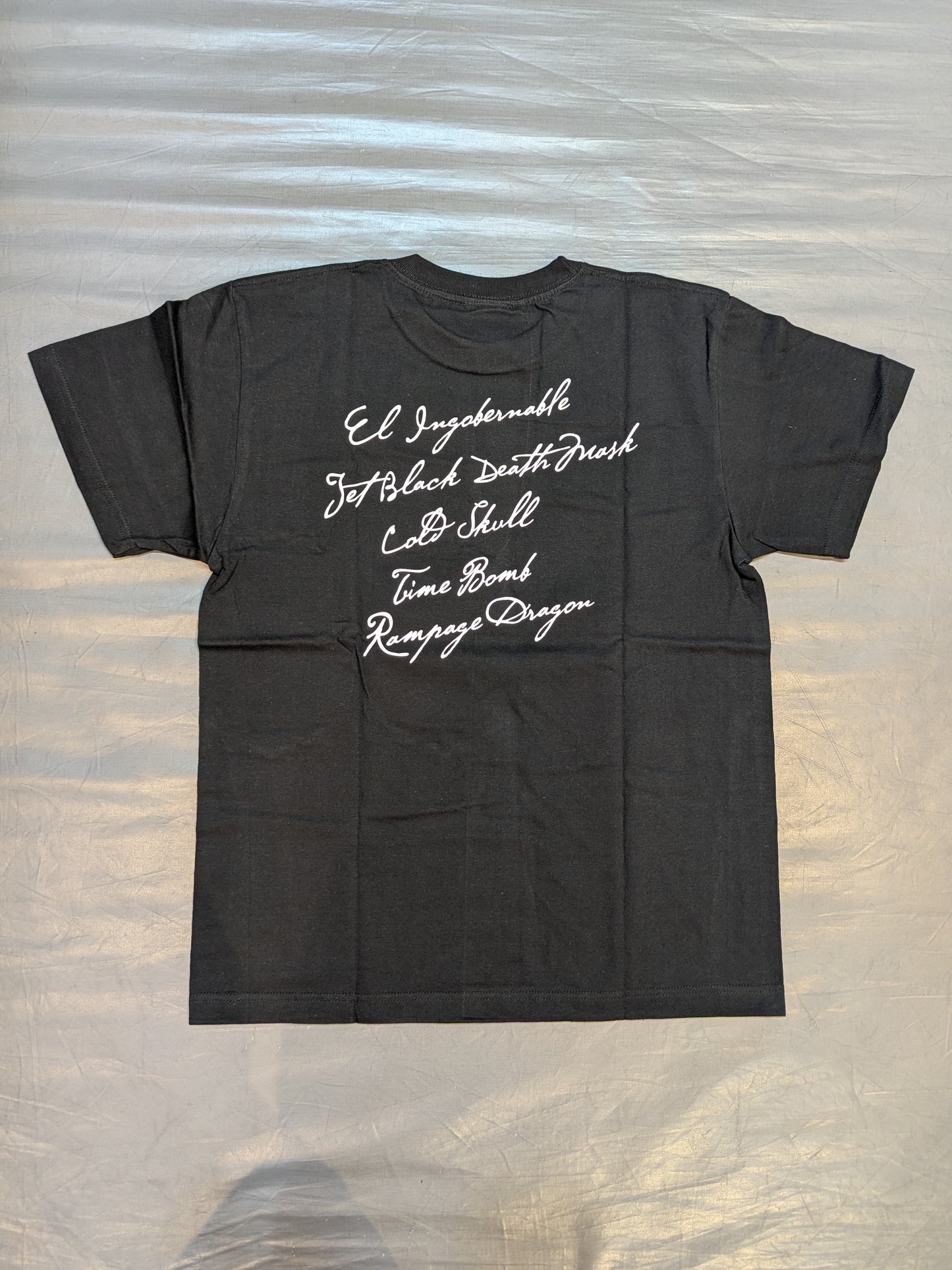 L・I・J「Camarada」Tシャツ②(ブラック×ホワイト)