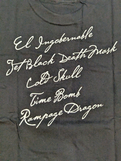 L・I・J「Camarada」Tシャツ②(ブラック×ホワイト)