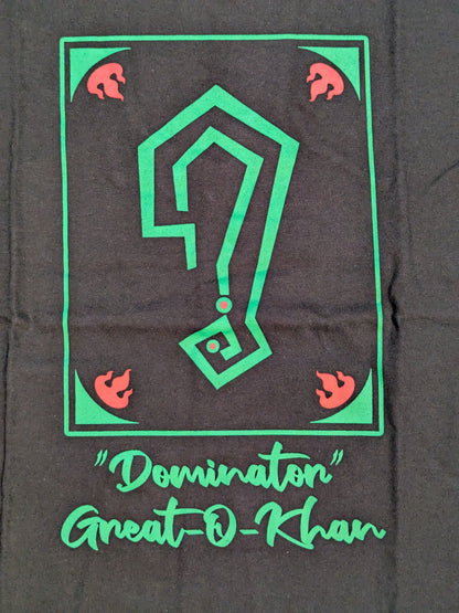 グレート-O-カーン Tシャツ(ブラック×グリーン)