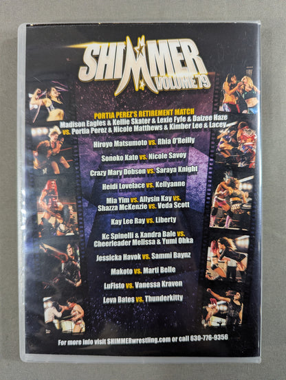 SHIMMER WOMEN ATHLETES VOLUME 79 ★10TH ANNIVERSARY MAIN EVENT★