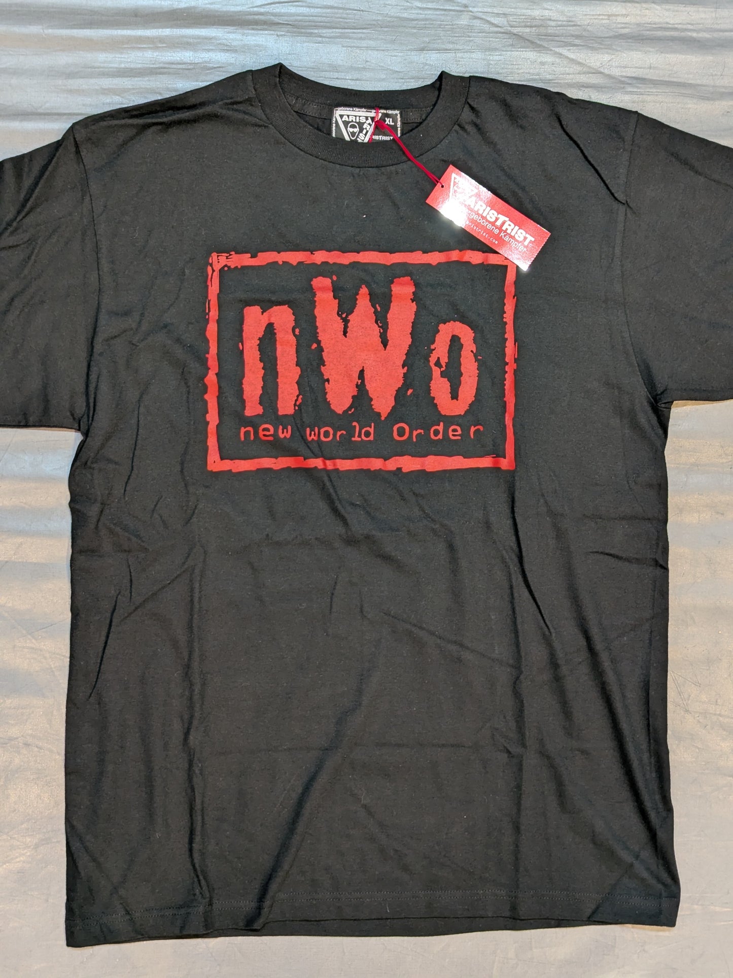 ARISTRIST  AT×WWE nWo EX T-Shirt (Black×Red)
