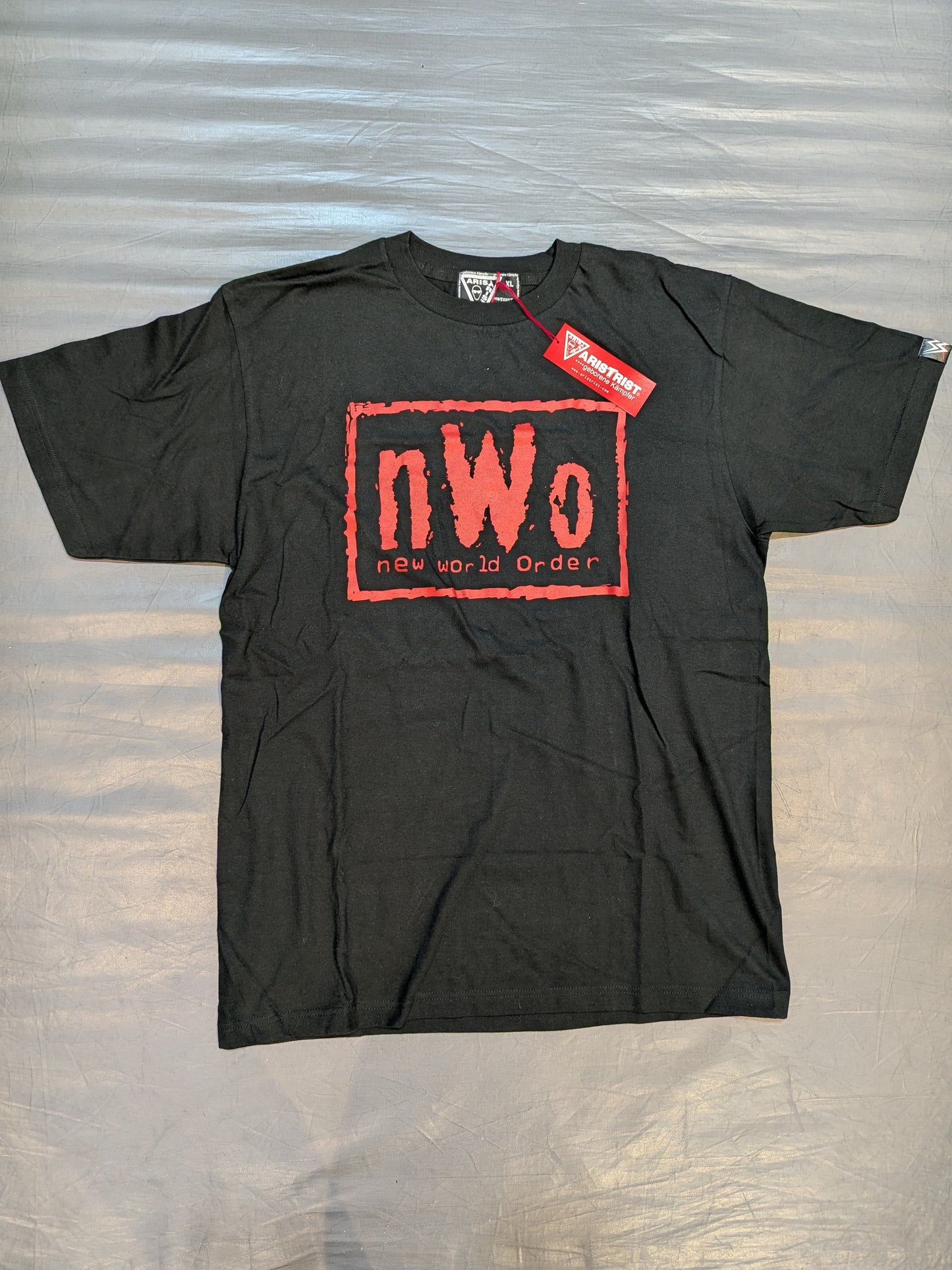 ARISTRIST  AT×WWE nWo EX T-Shirt (Black×Red)