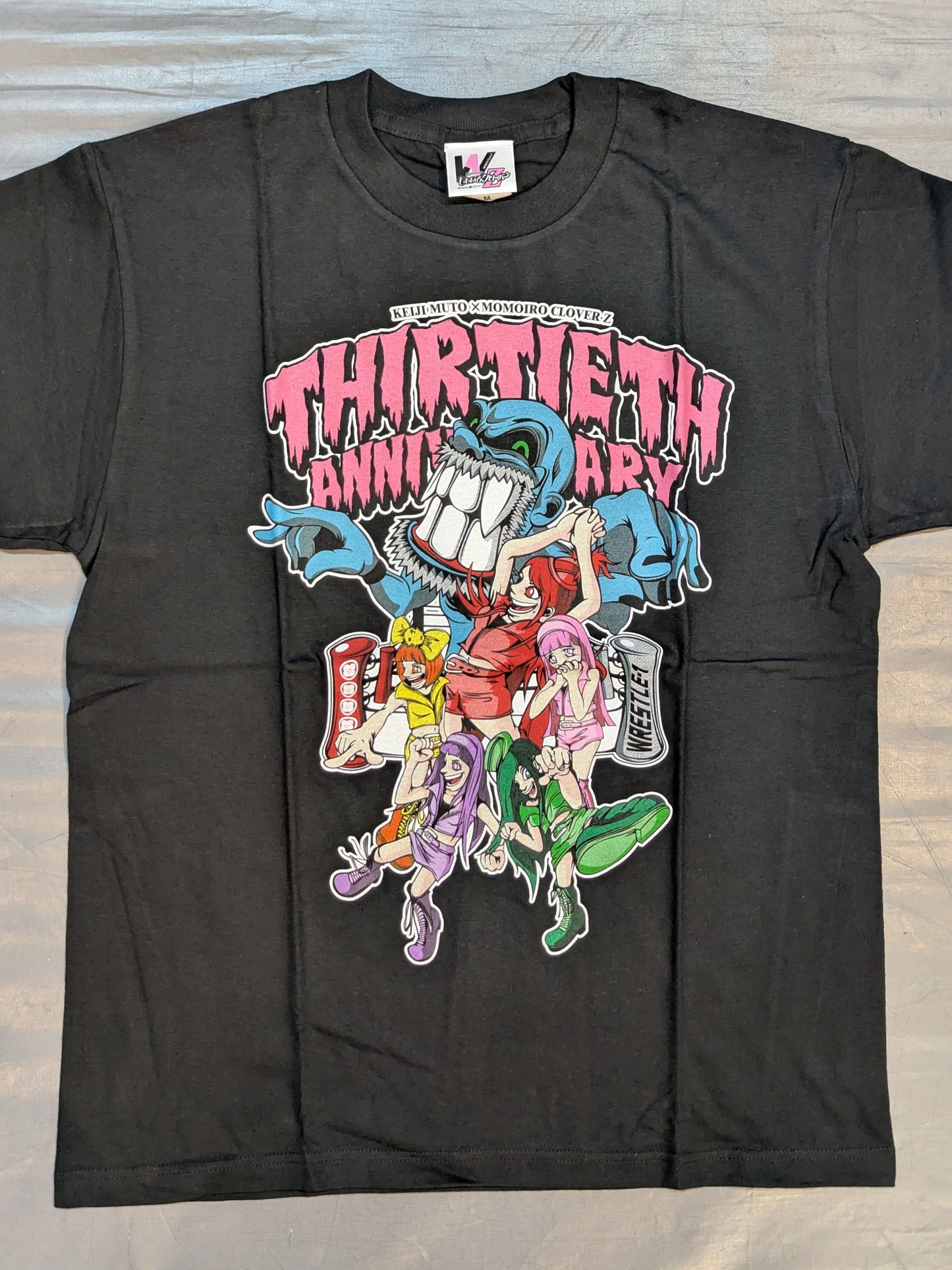 ★ Momoiro Clover Z Ver.1★ Muto Keiji 30th Anniversary Debut T-Shirt