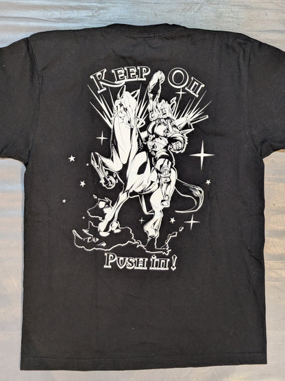 Go Shiozaki "KEEP on / PUSH in!" T-shirt