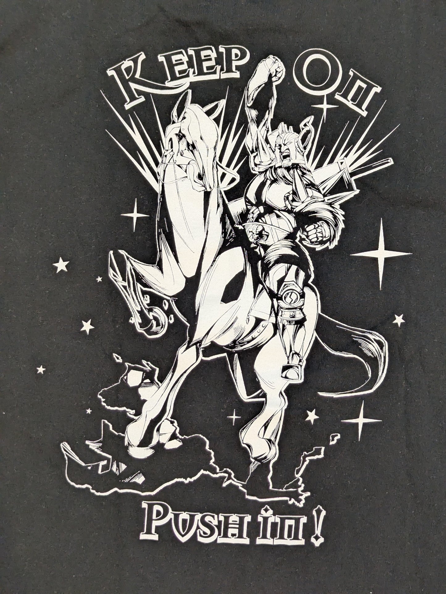 Go Shiozaki "KEEP on / PUSH in!" T-shirt