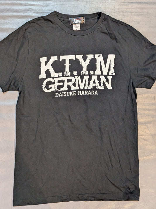 【直筆サイン入り】原田大輔「KTYM GERMAN」Tシャツ