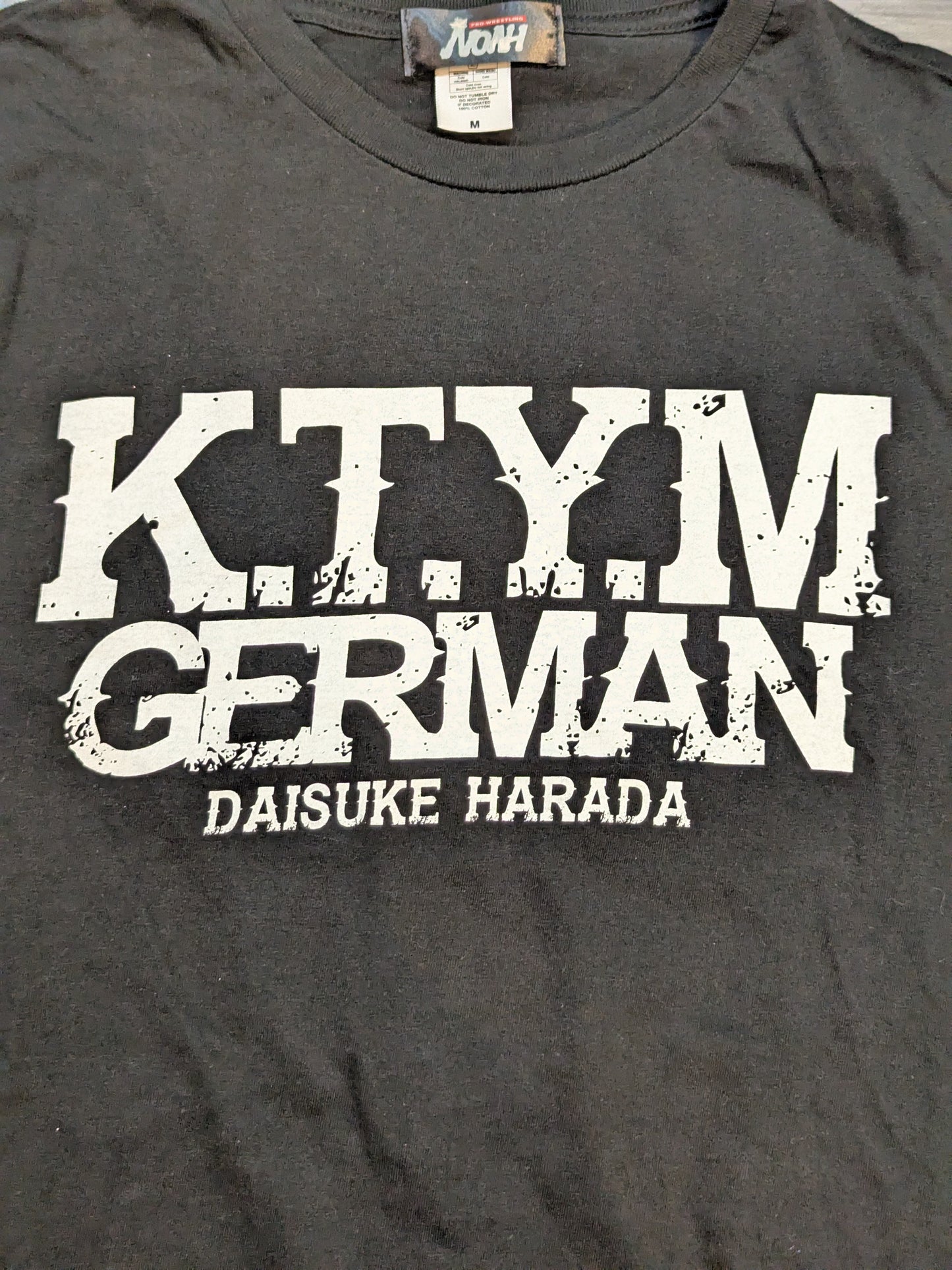 【hand signed autograph】 Daisuke Harada "KTYM GERMÁN" T-shirt