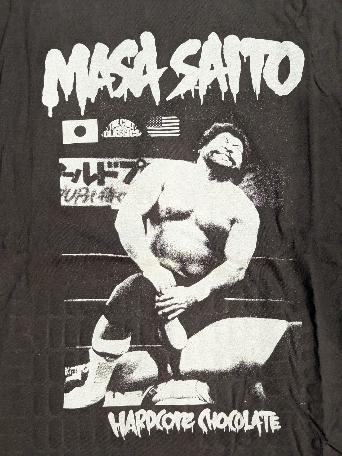 Masa Saito "2024 Prison Rock" T-shirt (Sumi, Wisconsin)