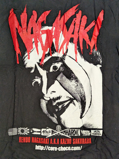 ケンドー・ナガサキ「剣道鬼」Tシャツ(サクラダブラック)