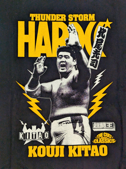 Koji Kitao 'Thunder Storm (Super Battle King Black)' T-shirt (2)