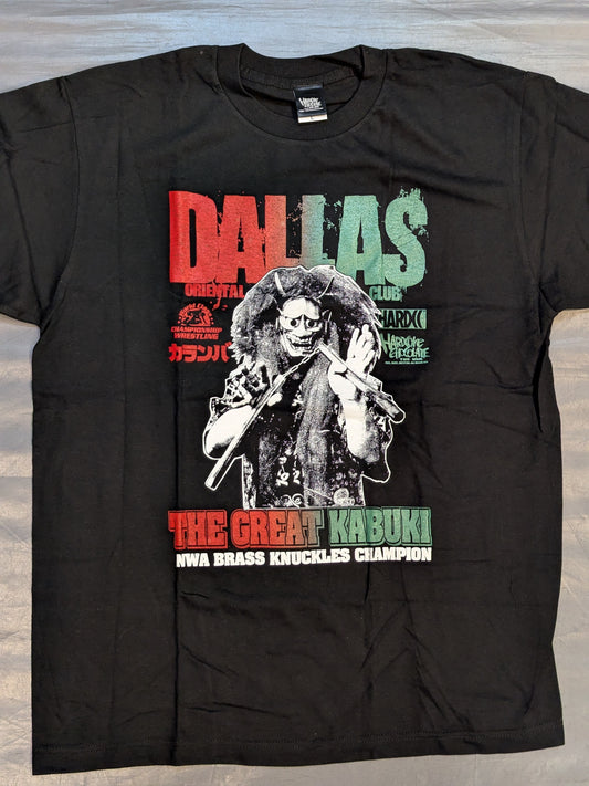 ザ・グレート・カブキ「DALLAS」 Tシャツ